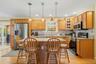 Full view of kitchen.
