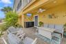 Lanai with extended paver-patio and built-in cabinets/counter