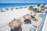 Beachside deck