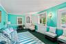 Two Story Pool House Living Room Area