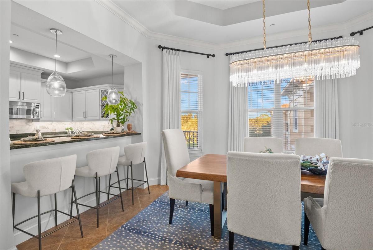 Alongside Dining Room toward Kitchenb.
