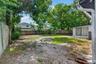 Fully fenced in yard