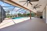 Large lanai.