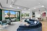 Great room, dining room and hearth room