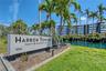 Harbor Towers Sign and Street View