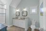 Top floor guest bathroom