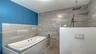 Primary bathroom/tub and seperate shower