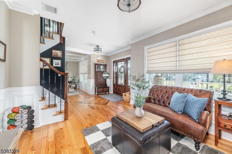Sun-drenched formal living rm