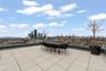 View of patio / terrace with a view of skyline