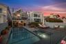 Ocean side sunset view