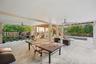 Ping Pong table/covered pool area