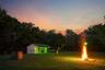 Fire Pit Evening View