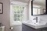 Newly refurbished upstairs bathroom with tub