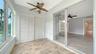 The lanai contains a rare built-in storage closet outside of the primary bedroom.