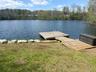 Walk to the pond in the backyard.  Enjoy a swim or take out a canoe