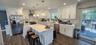 Kitchen with Sliders to Deck