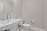 Full Bath in Finished Basement