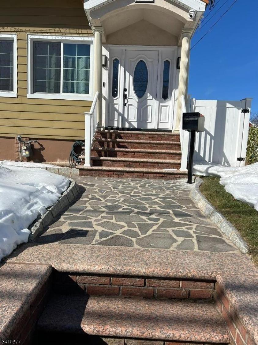 front entrance walkway