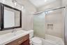 Full bath on first floor.