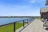 Deck with a water view