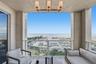 Enjoy the view of Tampa Bay, the Marina and South Straub Park from one of four balconies here at residence 1900 in The Florencia condominium