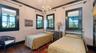 Guest bedroom with abundant natural light