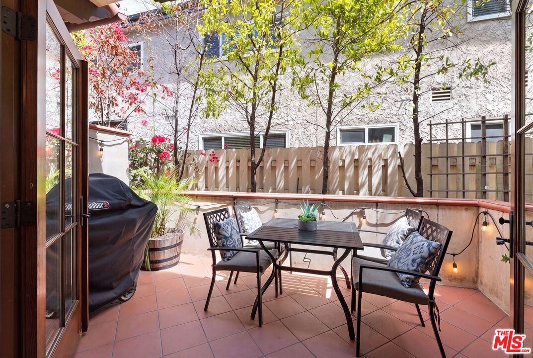 Patio of Dining Area