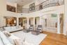 two-story living room
