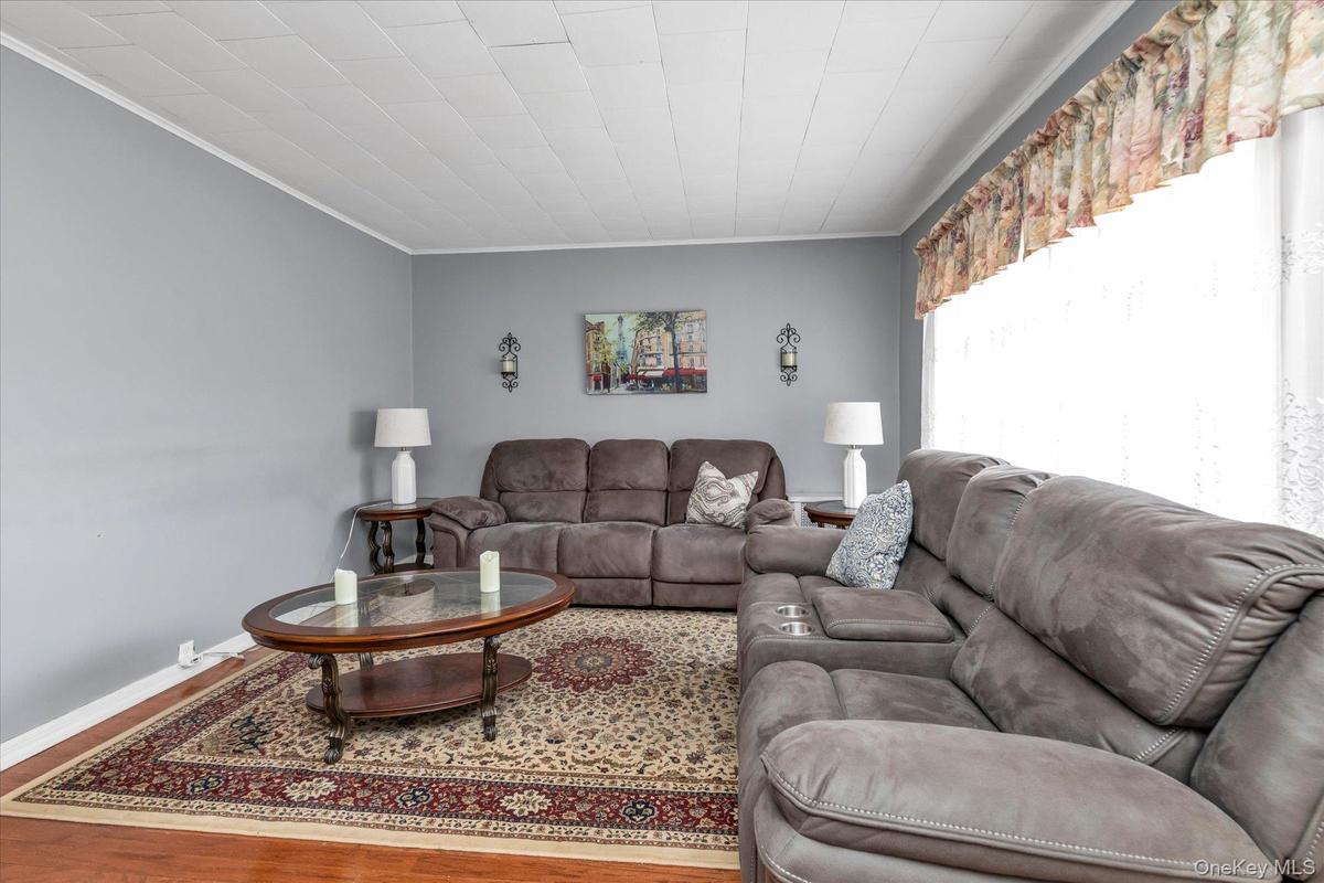Front Living Room with Beautiful Hardwood Floors