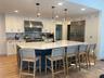 Kitchen featuring a spacious island and premium appliances