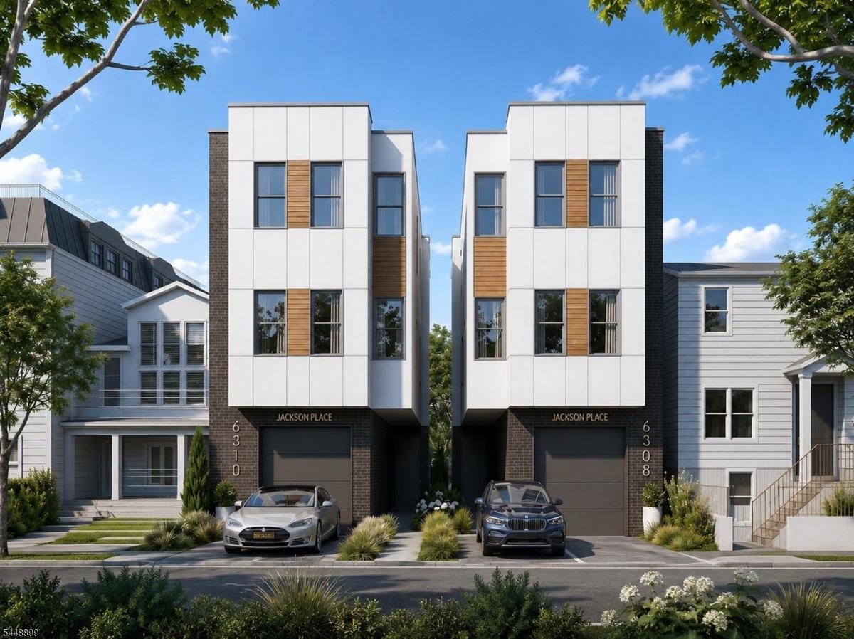 Front view rendering