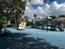Kids play park with safe/scushy rubberized ground