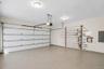 Two car garage Virtually decluttered