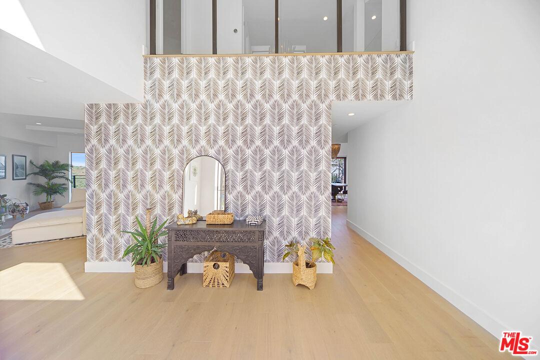 vaulted ceiling entry