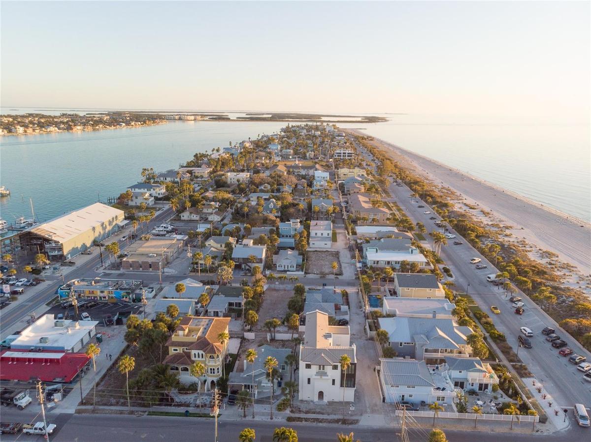 Aerial View Showing Property's Proximity to water.