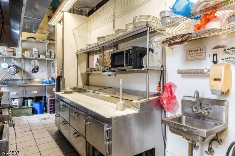 Prep area