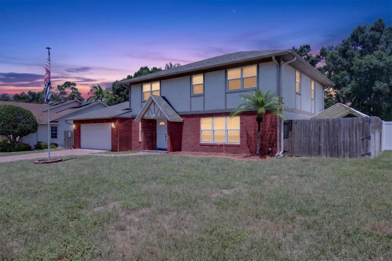 4 Bedrooms • 3 Baths • 2,728 Sq. Ft.Spacious two-story pool home with no HOA and no flood insurance required! Plenty of side parking for your RV, boat