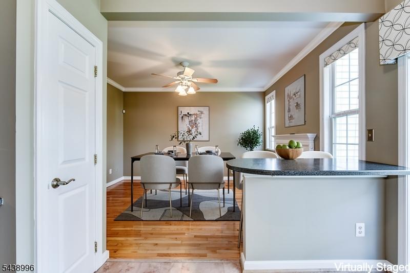 Virtually Staged Dining Room