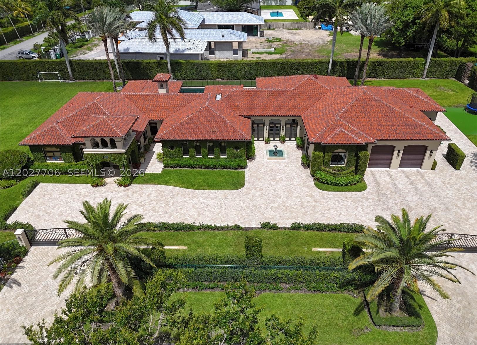 Beautiful Tuscan inspired house. 5,236 sq.ft. on 45,302 sq.ft. lot