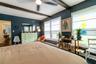 Expansive primary bedroom