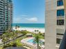 Gulf Views from the oversized balcony.