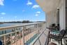 Perfect waterfront balcony looking out to the intracoastal.