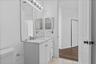 BATHROOM IN HALLWAY ON SECOND FLOOR