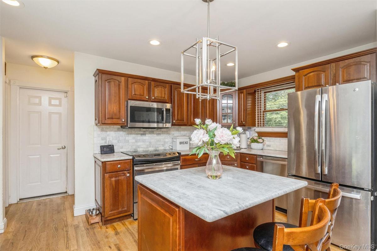 Updated Eat in Kitchen with Island