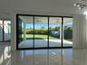 Doors open completely to terrace