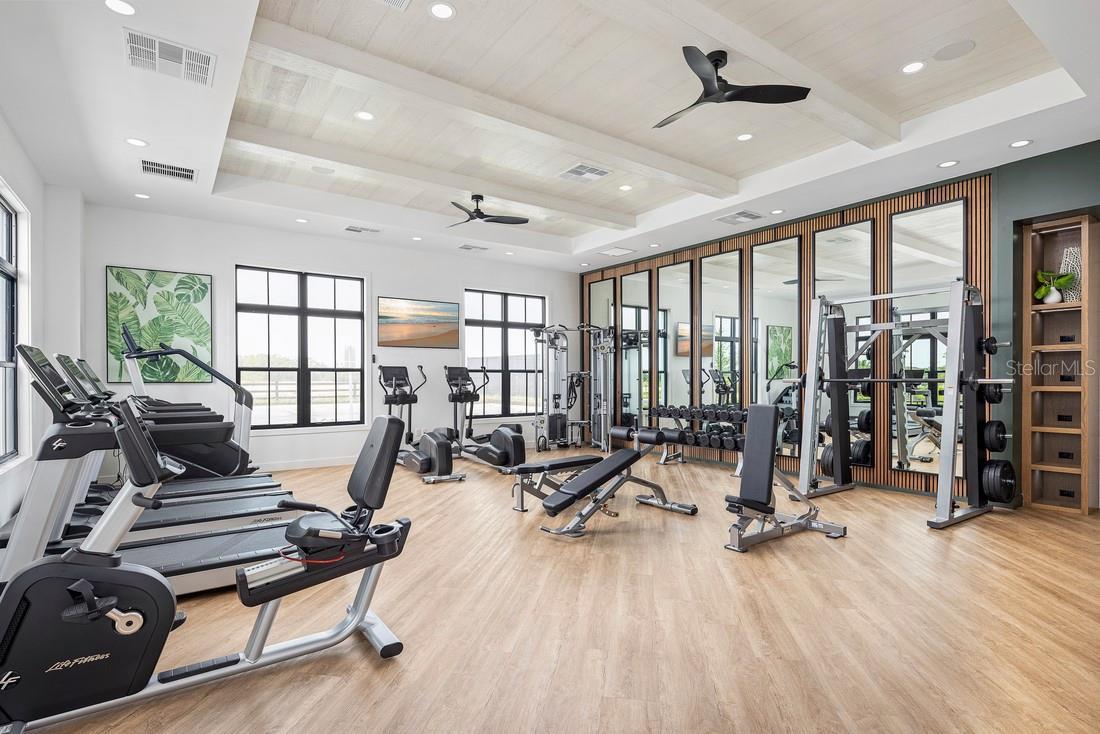 Full fitness center