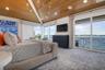 Upper level primary bedroom with private balcony