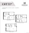 C6T- 3 BEDROOM, 2.5 BATHROOM TOWNHOUSE WITH STUDY AND LOFT; approx 2412 SQFT