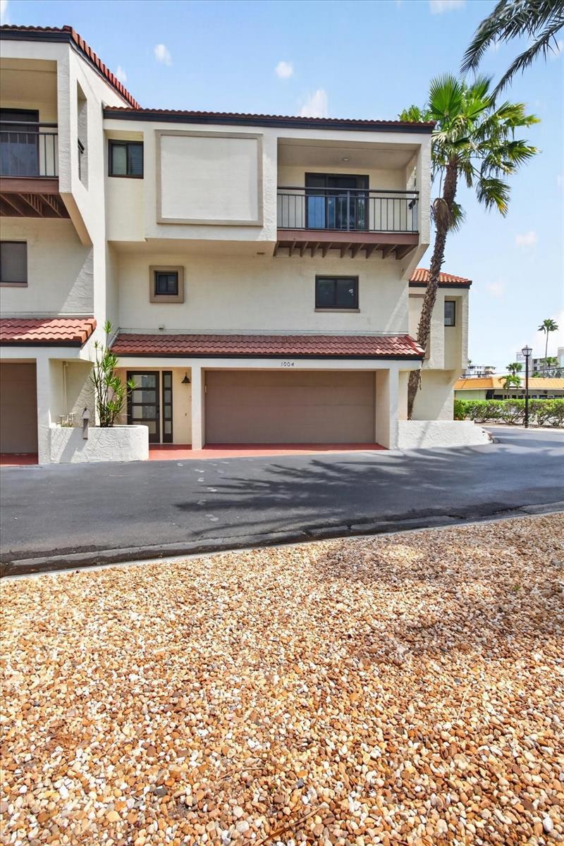 front of Townhome