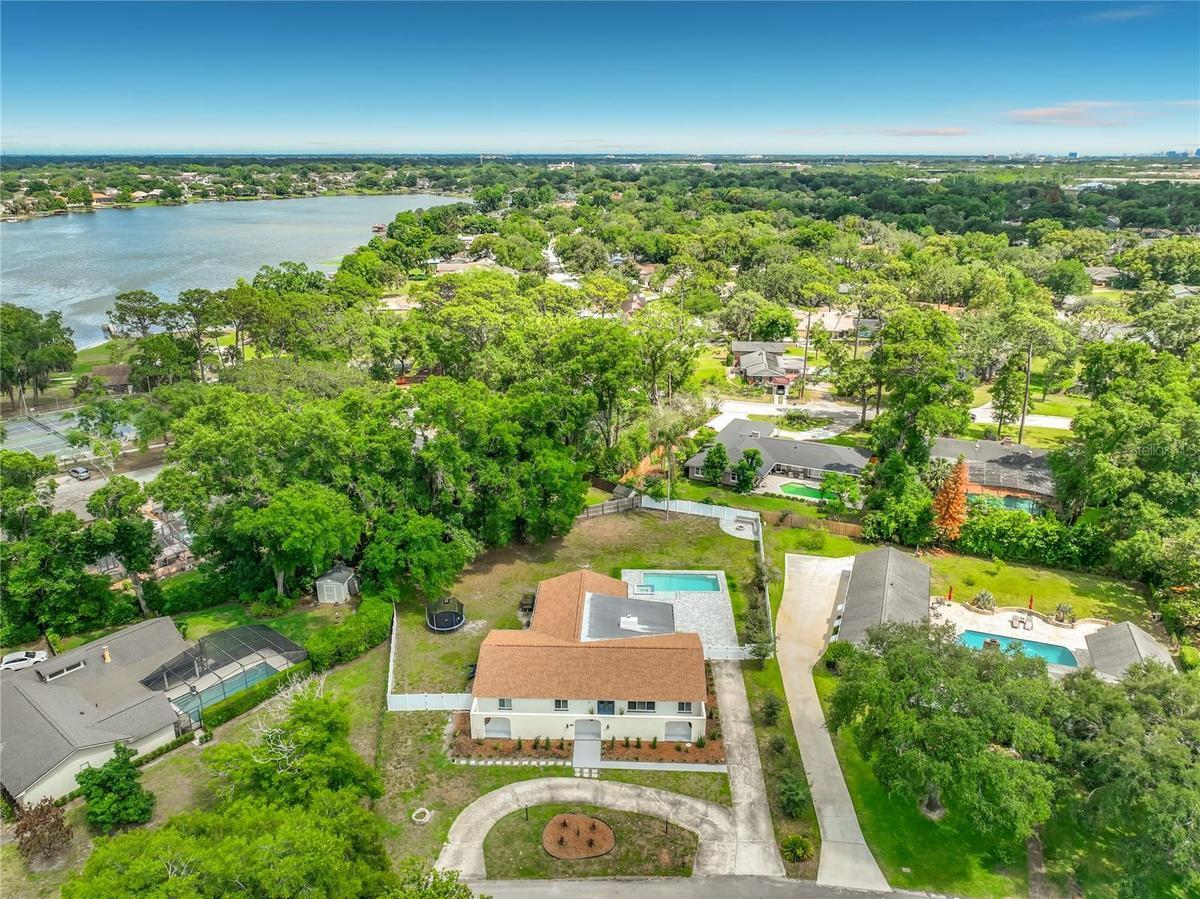 Aerial View (Community Park & Lake)